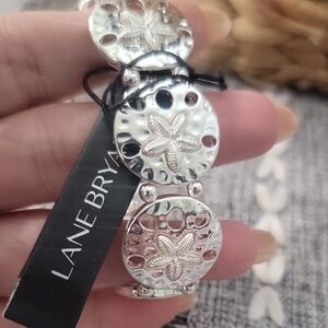 Lane Bryant Modern Silver Tone Starfish Bracelet